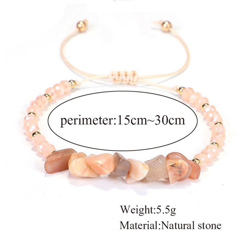 Nimara Ritual Amethyst Purify Knit Bracelet
