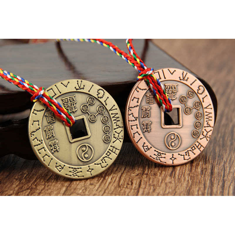 Nimara Ritual Taoism Yin Yang Symbol Protection Pendant Decoration Amulet