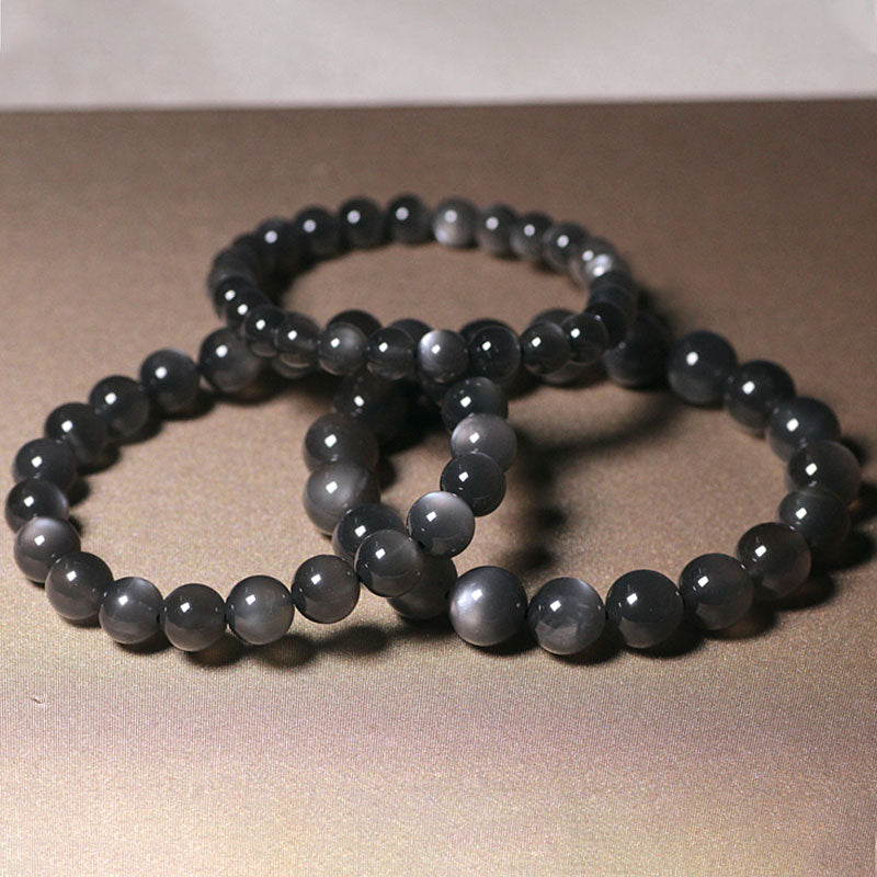 Nimara Ritual Natural Moonstone Positive Love Beads Bracelet