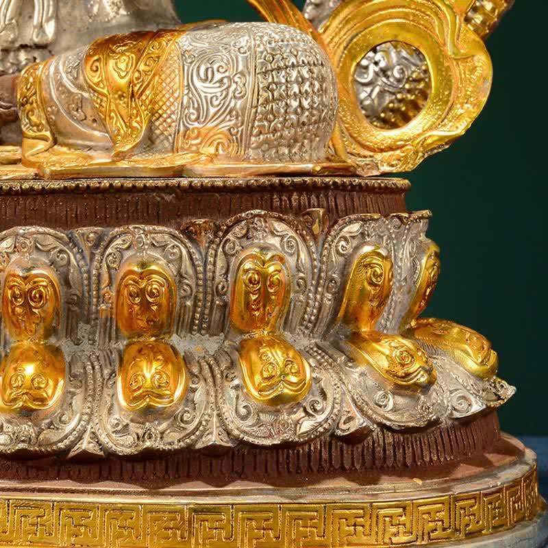 Nimara Ritual Bodhisattva Green Tara Hope Copper Statue Decoration