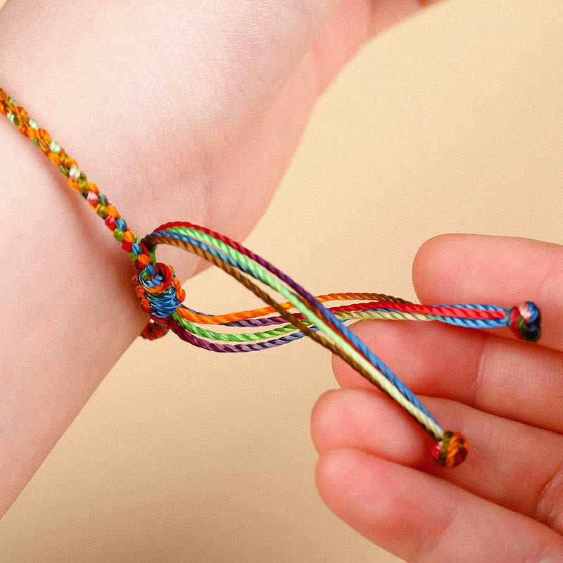 Nimara Ritual "May all your wishes come true" Lucky Multicolored Bracelet