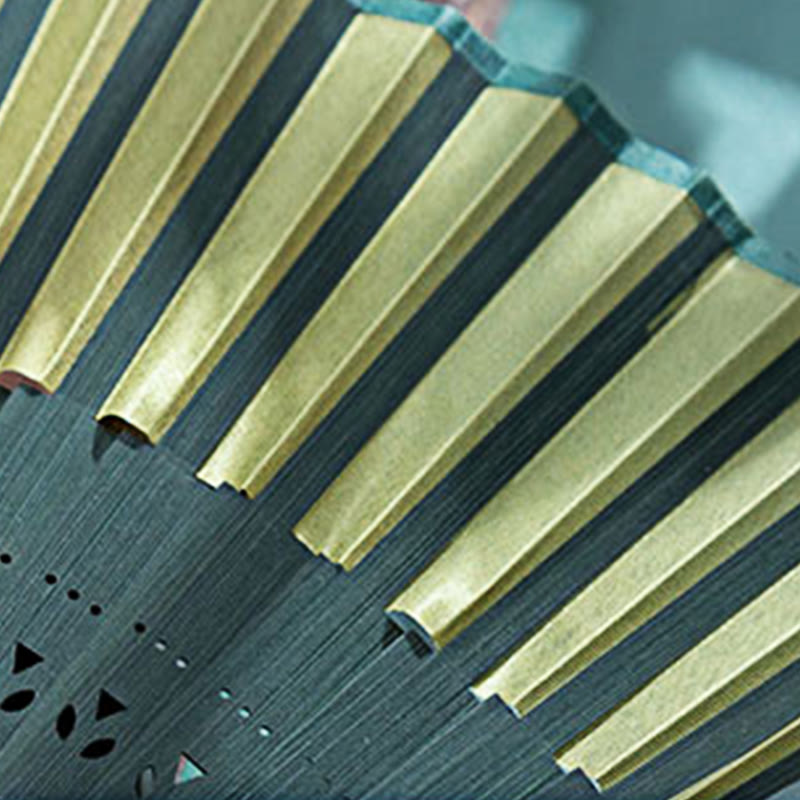 Nimara Ritual Gradient Handheld Bamboo Folding Fan