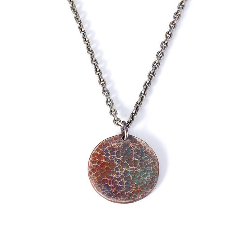 Nimara Ritual 990 Sterling Silver Yin Yang Water and Fire Balance Necklace Pendant