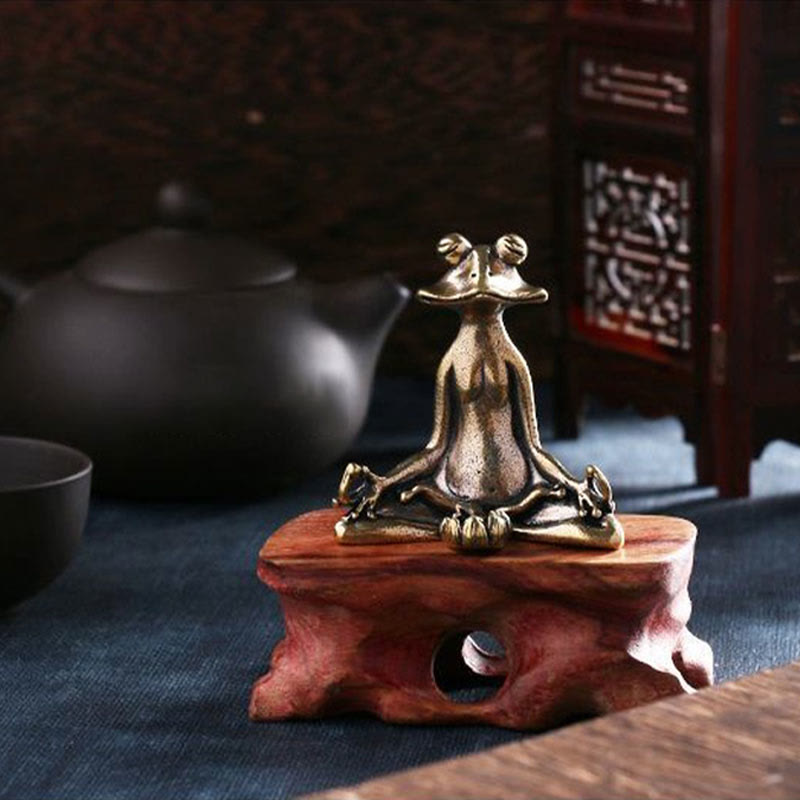 Nimara Ritual Mini Small Frog Turtle Koi Fish Snail Crab Copper Wealth Home Decoration