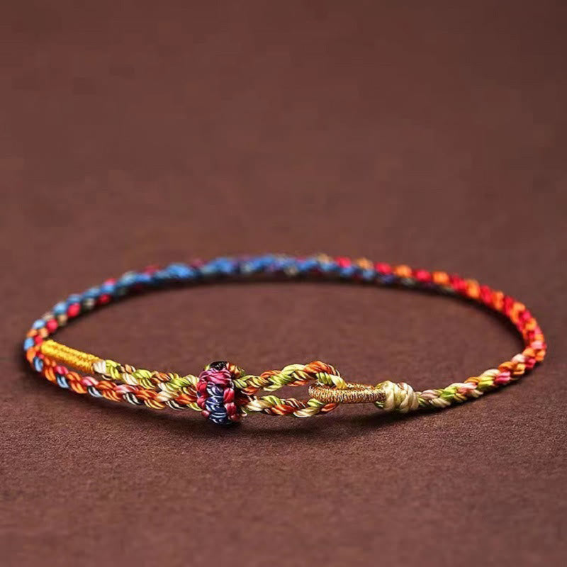 Nimara Ritual Handcrafted Luck Colorful Rope Child Adult Bracelet