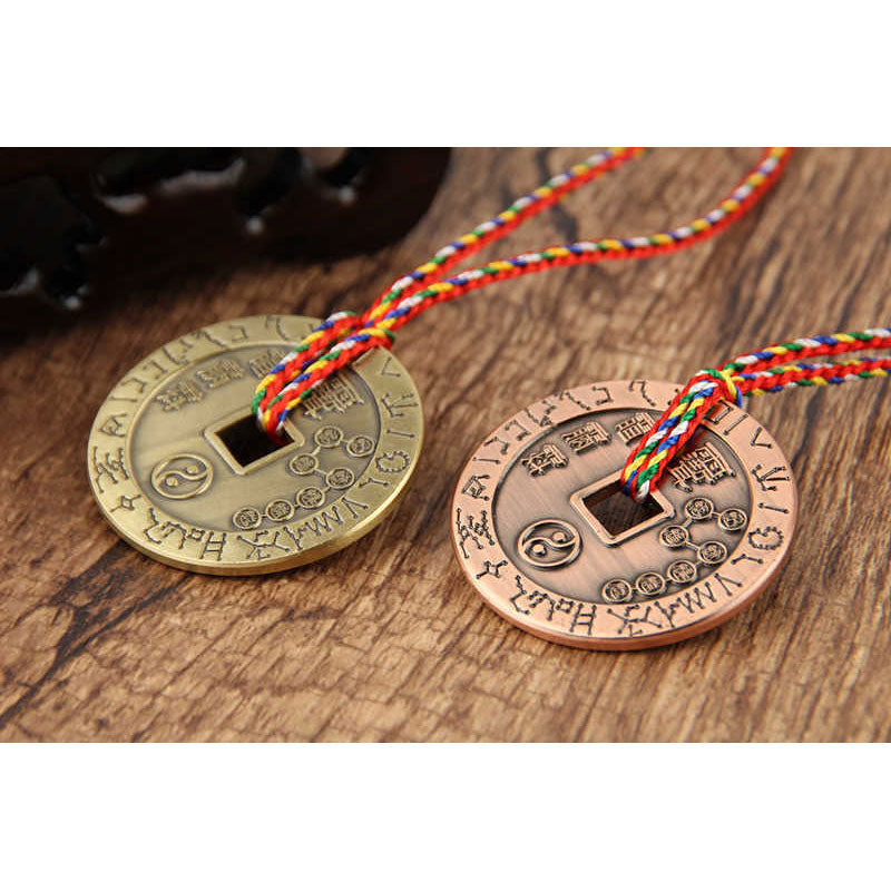 Nimara Ritual Taoism Yin Yang Symbol Protection Pendant Decoration Amulet