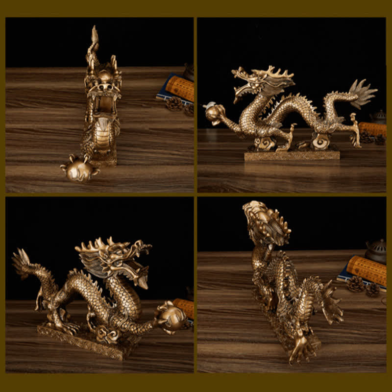 Nimara Ritual Feng Shui Dragon Auspicious Cloud Wealth Luck Decoration