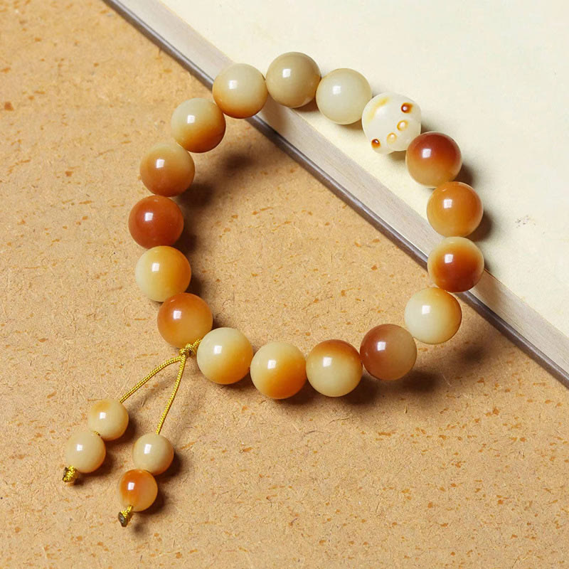 Nimara Ritual Natural Bodhi Seed Lovely Paw Claw Peace Wisdom Bracelet