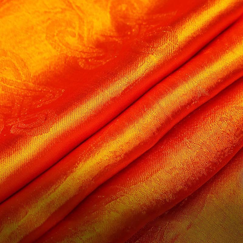 Nimara Ritual Tibetan Blessing Auspicious 5 Colors Jacquard Khata Decoration