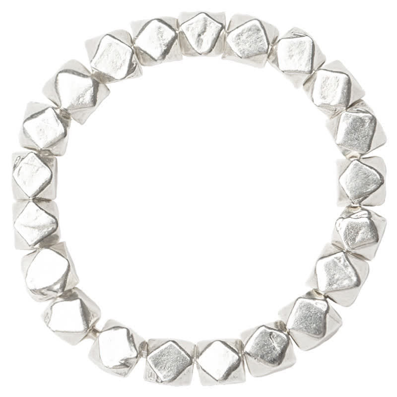 Nimara Ritual 925 Sterling Silver Beaded Blessing Ring