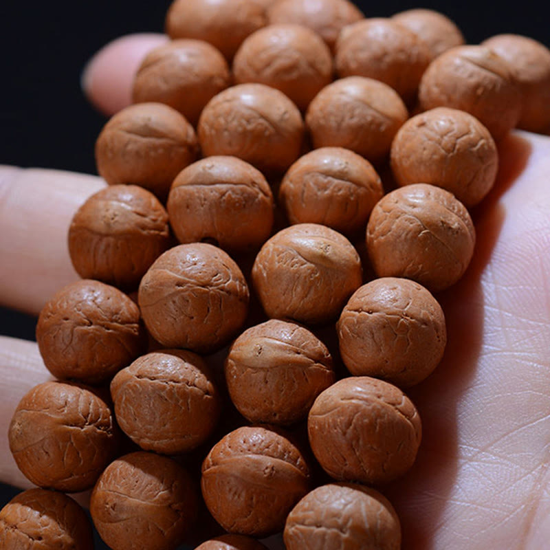 Nimara Ritual 108 Mala Beads Nepal Bodhi Seed Luck Wealth Tassel Bracelet
