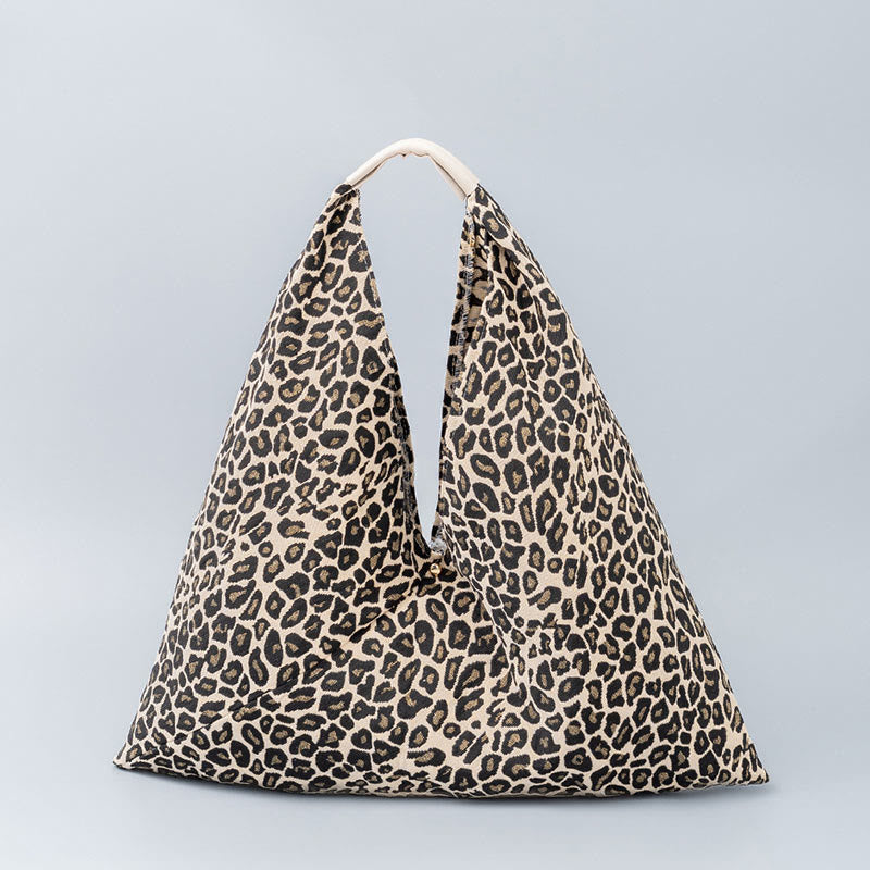 Nimara Ritual Geometry Tiger Flowers Leopard Stripes Print Underarm Triangle Shoulder Bag