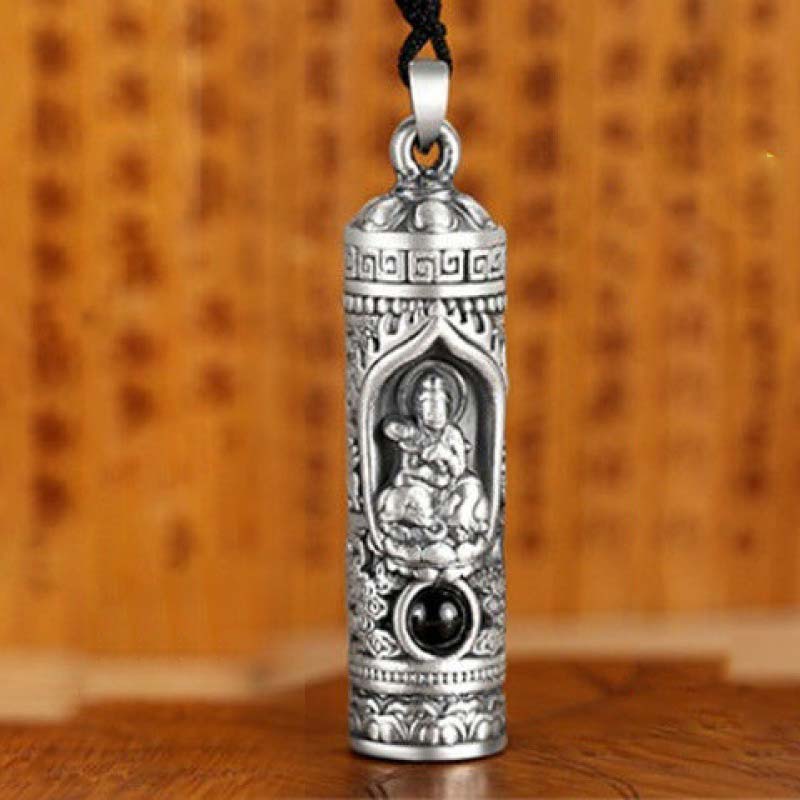 Nimara Ritual Chinese Zodiac Natal Buddha Projection Prosperity Necklace Pendant