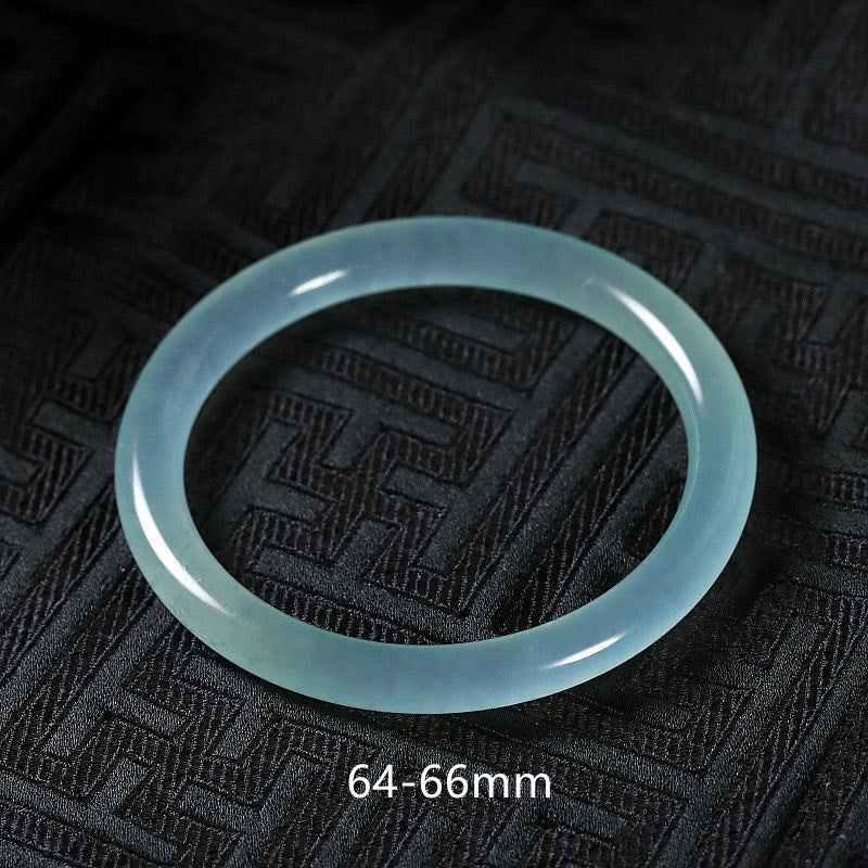 Nimara Ritual Natural Jade Healing Blessing Bangle Bracelet