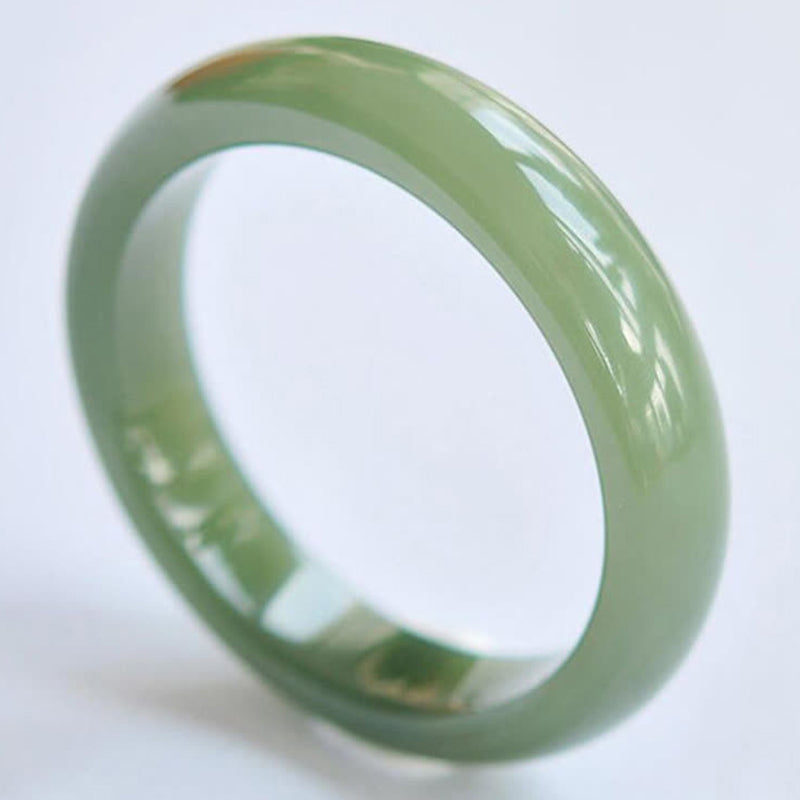 Nimara Ritual Jade Abundance Blessing Bangle Bracelet