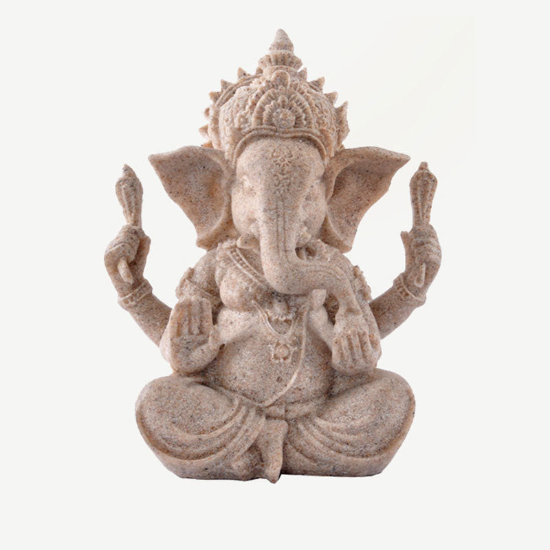 Nimara Ritual Ganesh Ganpati Elephant Statue Wealth Blessing Home Decoration