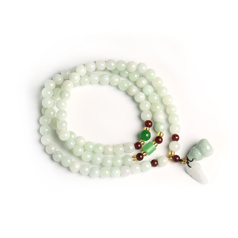Nimara Ritual Natural Jade Pixiu Buddha Abundance Bracelet
