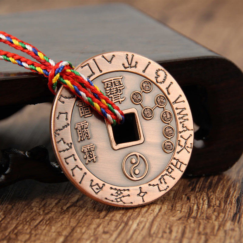 Nimara Ritual Taoism Yin Yang Symbol Protection Pendant Decoration Amulet