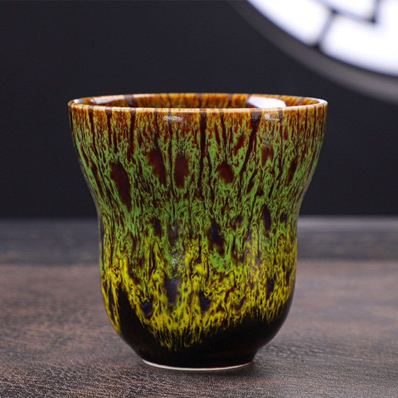 Nimara Ritual Vintage Kiln Change Design Ceramic Coffee Mug Tea Cup 150ml