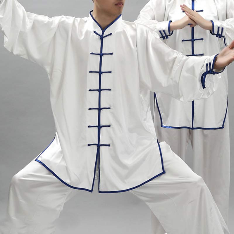 Nimara Ritual Simple Pattern Meditation Prayer Spiritual Zen Tai Chi Qigong Practice Unisex Clothing Set