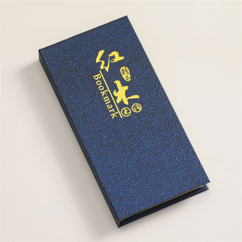 Nimara Ritual Plum Orchid Bamboo Chrysanthemum Wood Bookmarks With Gift Box