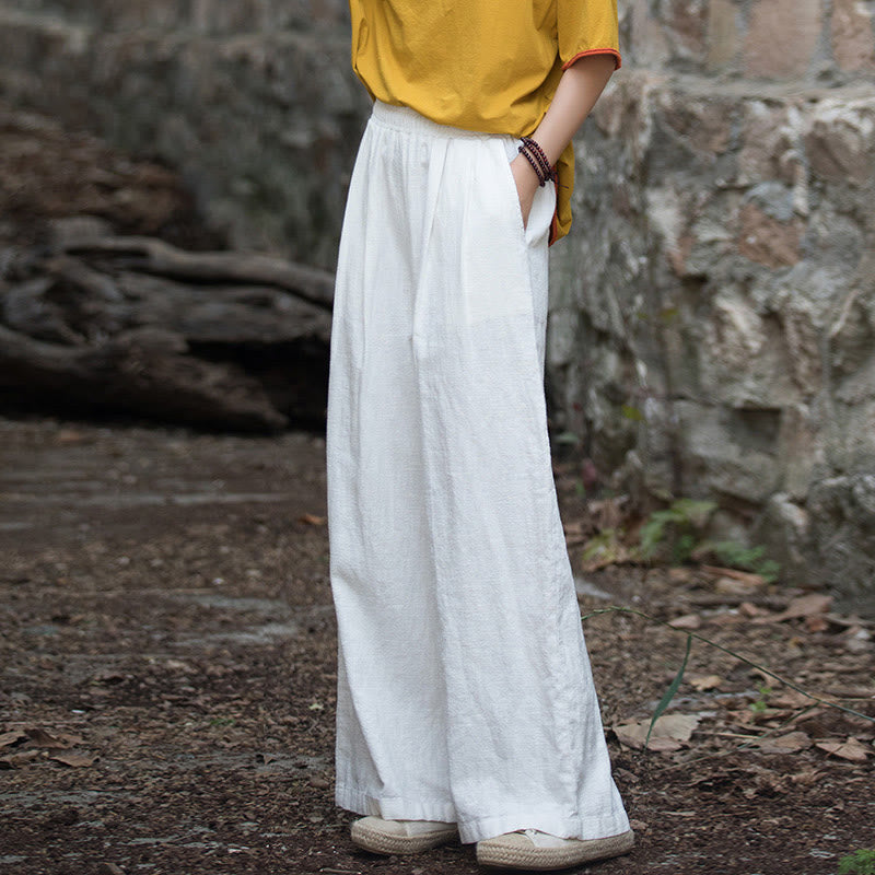 Nimara Ritual Retro Wide Leg Pants Casual Women's Yoga Pants With Pockets