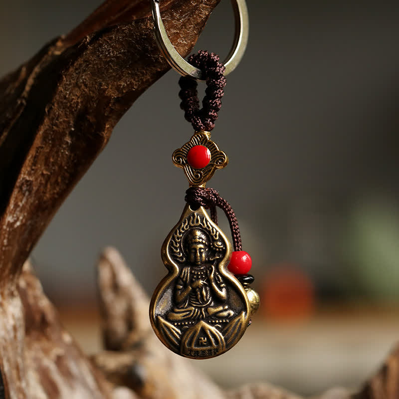 Nimara Ritual Mahasthamaprapta Bodhisattva Buddha Blessing Keychain