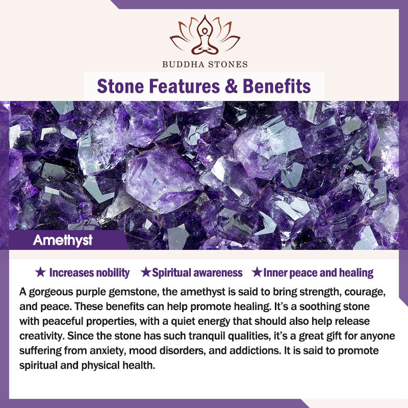 Nimara Ritual Various Crystal Amethyst Pink Crystal White Crystal Citrine Buddha Carved Spiritual Healing Necklace Pendant Decoration