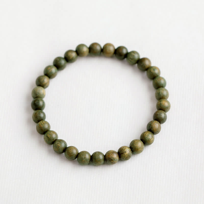 Nimara Ritual Tibetan Green Sandalwood Soothing Cure Bracelet