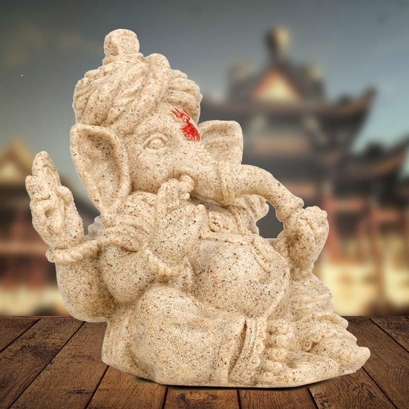 Nimara Ritual Ganesh Ganpati Elephant Statue Transformation Home Decoration