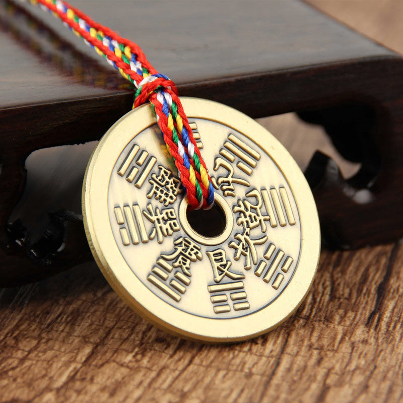 Nimara Ritual Taoism Yin Yang Symbol Protection Pendant Decoration Amulet