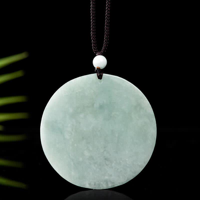 Nimara Ritual Thousand-Hand Kwan Yin Avalokitesvara Jade Blessing String Necklace Pendant
