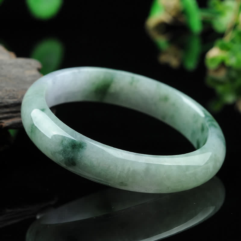 Nimara Ritual Jade Luck Blessing Prosperity Bracelet Bangle