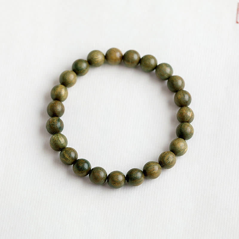 Nimara Ritual Tibetan Green Sandalwood Soothing Cure Bracelet