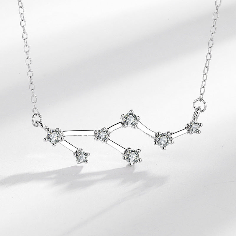 Nimara Ritual 925 Sterling Silver 12 Constellations of the Zodiac Astrology Blessing Necklace Pendant