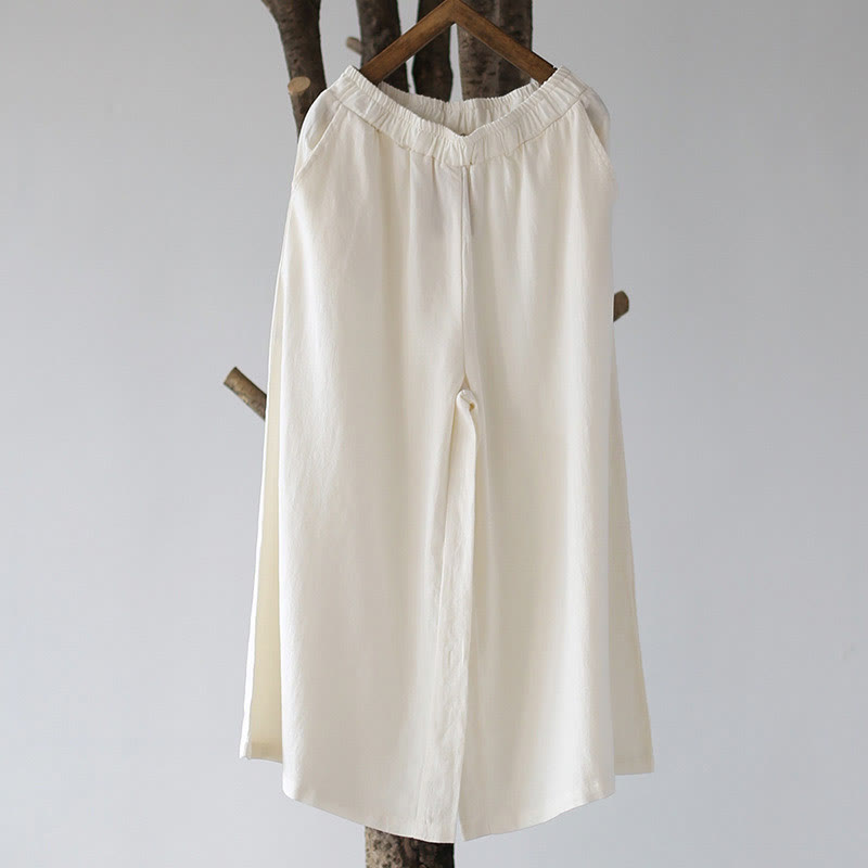 Nimara Ritual Flower Jacquard Midi Dress Long Sleeve Cotton Linen Dress Wide Leg Pants With Pockets