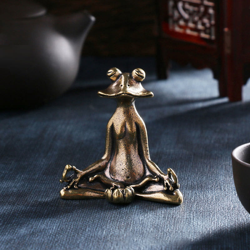 Nimara Ritual Mini Small Frog Turtle Koi Fish Snail Crab Copper Wealth Home Decoration