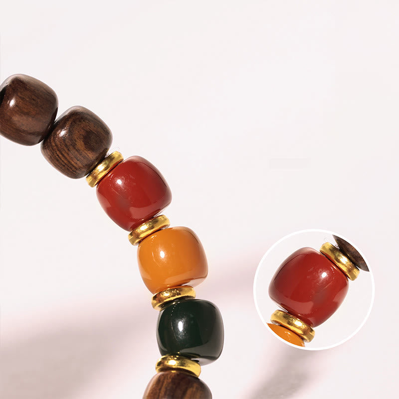 Nimara Ritual Ebony Wood Rosewood Peace Balance Bracelet