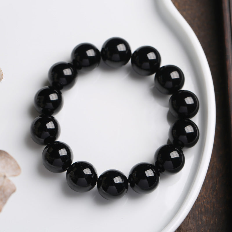 Nimara Ritual Natural Black Onyx Fortune Bracelet