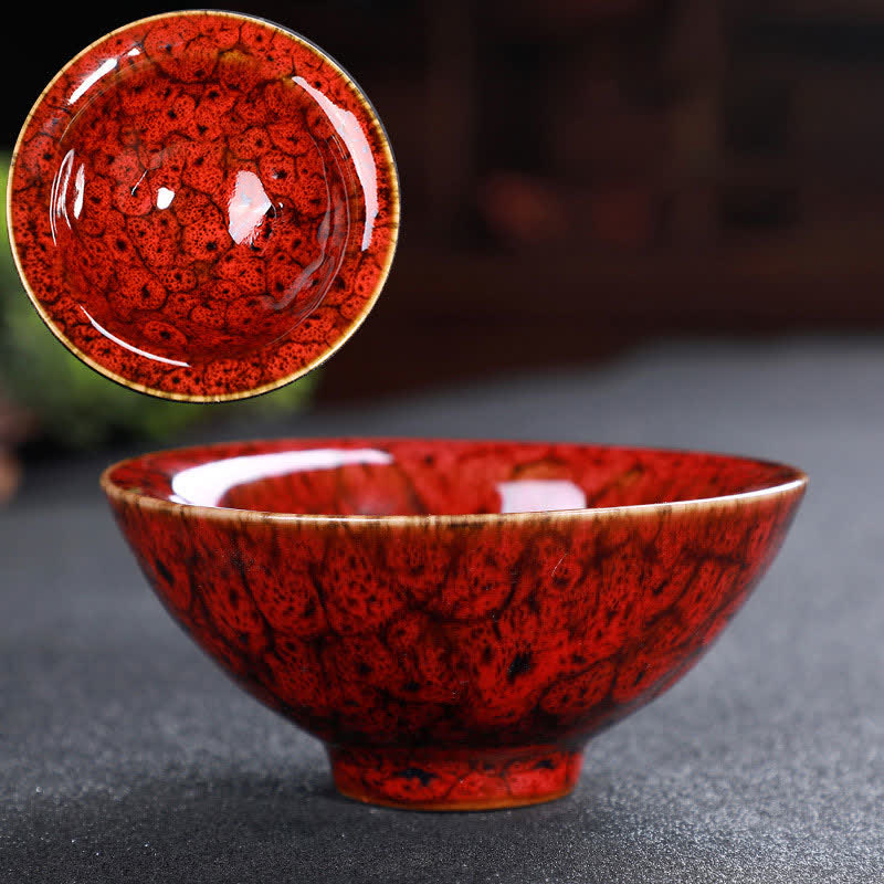 Nimara Ritual Colorful Ceramic Teacup Home Office Tea Cups