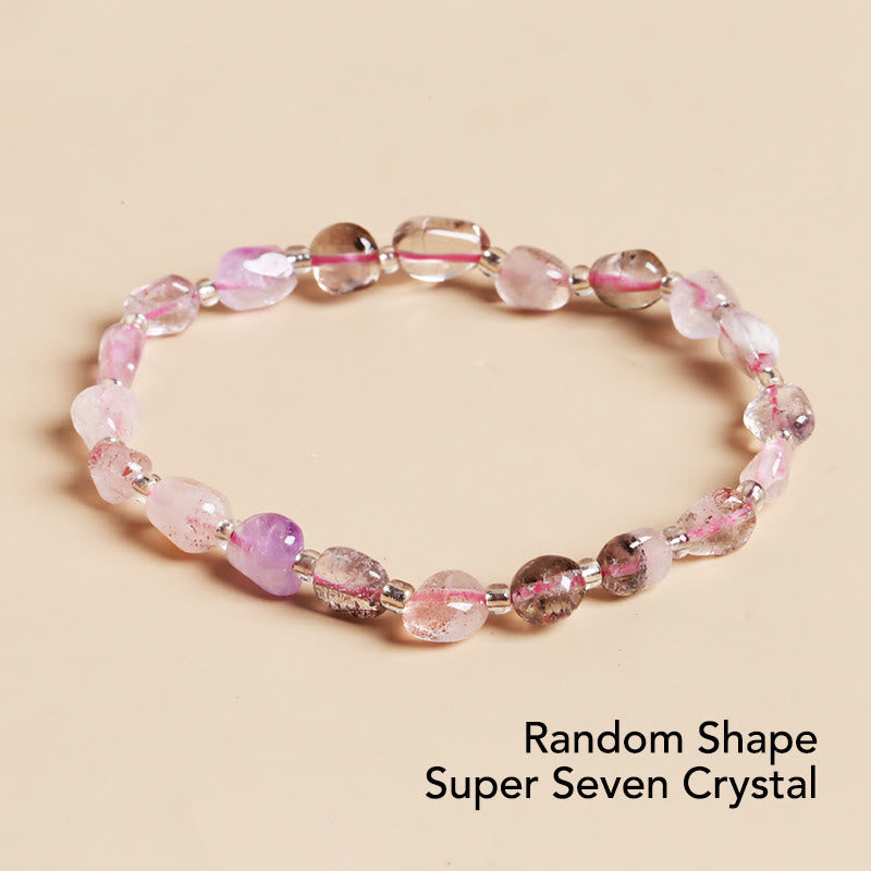 Nimara Ritual Natural Irregular Shape Stone Crystal Meditation Balance Bracelet