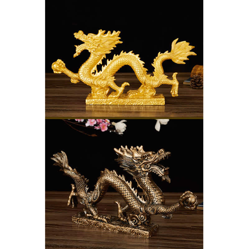 Nimara Ritual Feng Shui Dragon Auspicious Cloud Wealth Luck Decoration