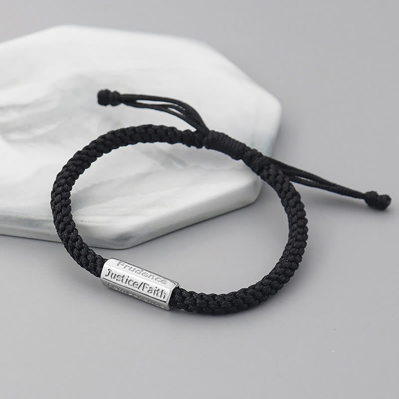 Nimara Ritual Seven Deadly Sins Seven Virtues Braided String Bracelet