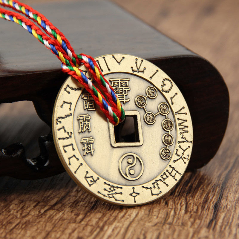 Nimara Ritual Taoism Yin Yang Symbol Protection Pendant Decoration Amulet