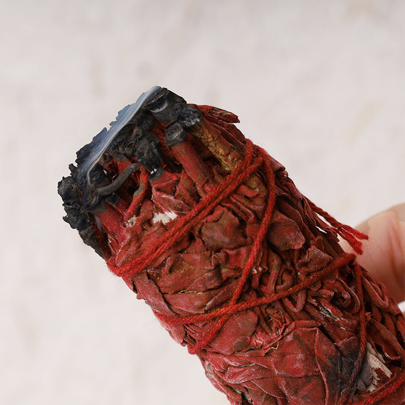 Nimara Ritual Dragon's Blood Sage Smudge Stick for Home Negative Energy Cleansing Incense Healing Meditation Rituals