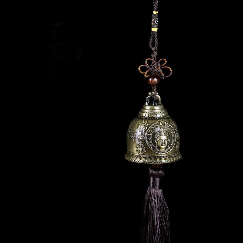 Nimara Ritual Feng Shui Buddha Koi Fish Phoenix Wind Chime Bell Luck Wall Hanging Decoration