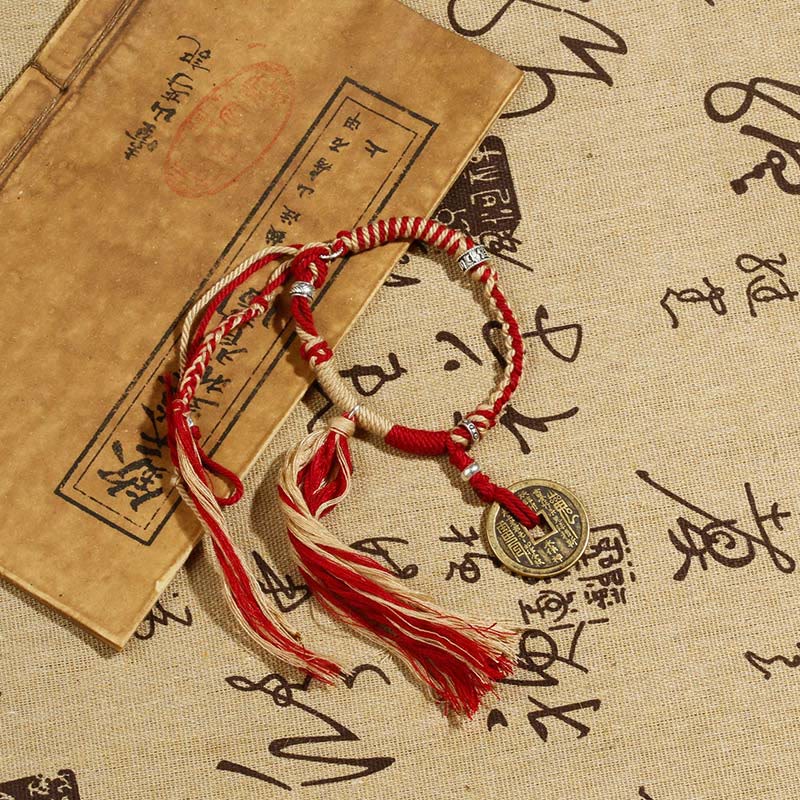 Nimara Ritual Mountain Ghosts Spend Money Wealth Prosperity Handmade Braided Bracelet