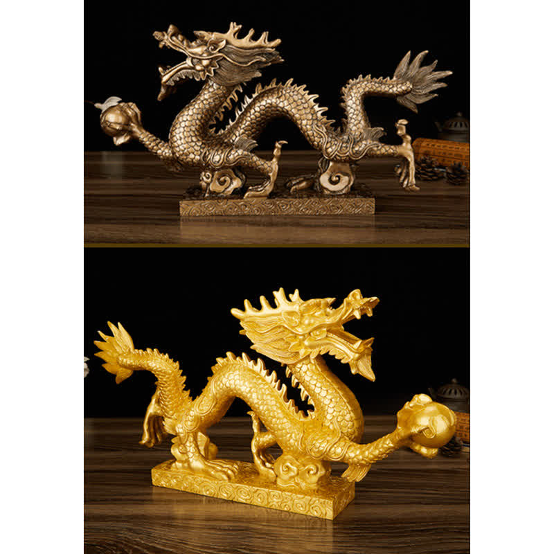Nimara Ritual Feng Shui Dragon Auspicious Cloud Wealth Luck Decoration