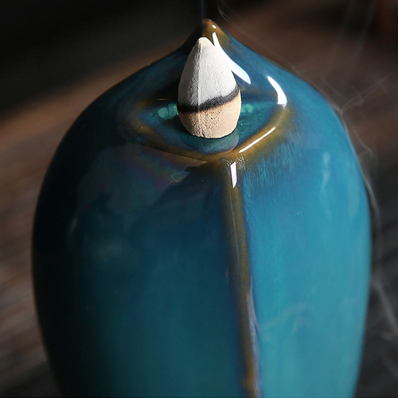 Nimara Ritual Waterfall Incense Burner Backflow Incense Holder