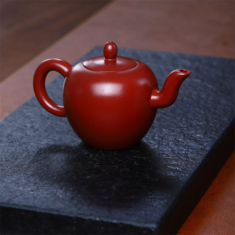 Nimara Ritual Yixing Semi-handmade Brown Purple Clay Kung Fu Teapot 200ml
